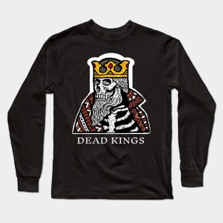Dead King playing card Long Sleeve T-Shirt